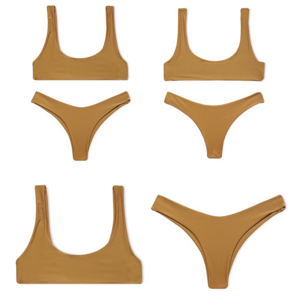 Tan Bikini Set - Picture 2 of 3
